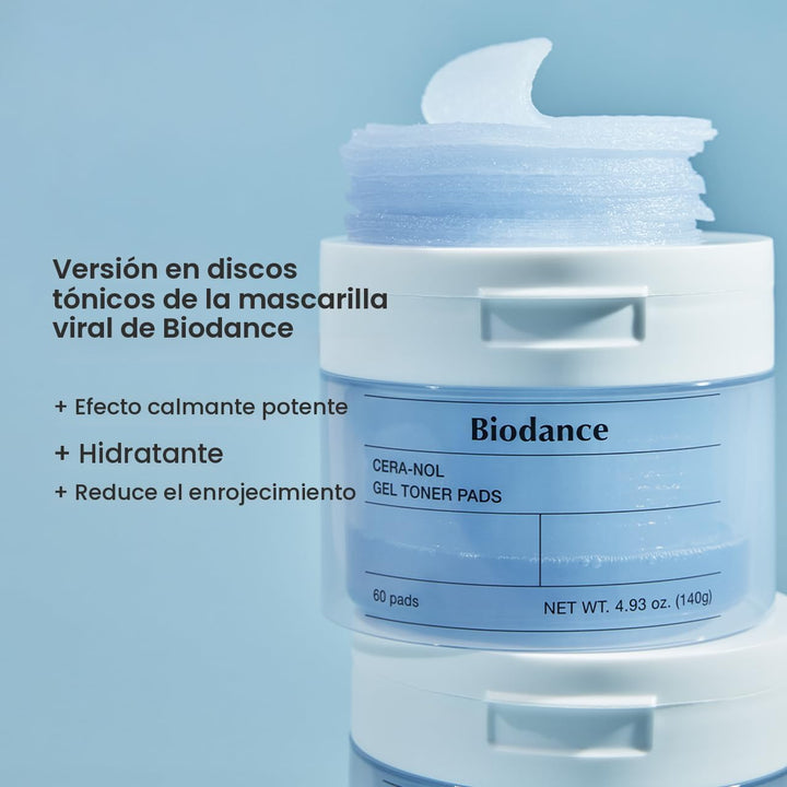 Biodance Cera-nol Almohadillas de tóner de gel, almohadillas de tón...