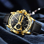 OLEVS Relojes para Hombre Moda Fecha Regalo Cronógrafo Reloj para Hombre Gran Negocio Digital Calendario Resistente al Agua Reloj de Muñeca para Hombre