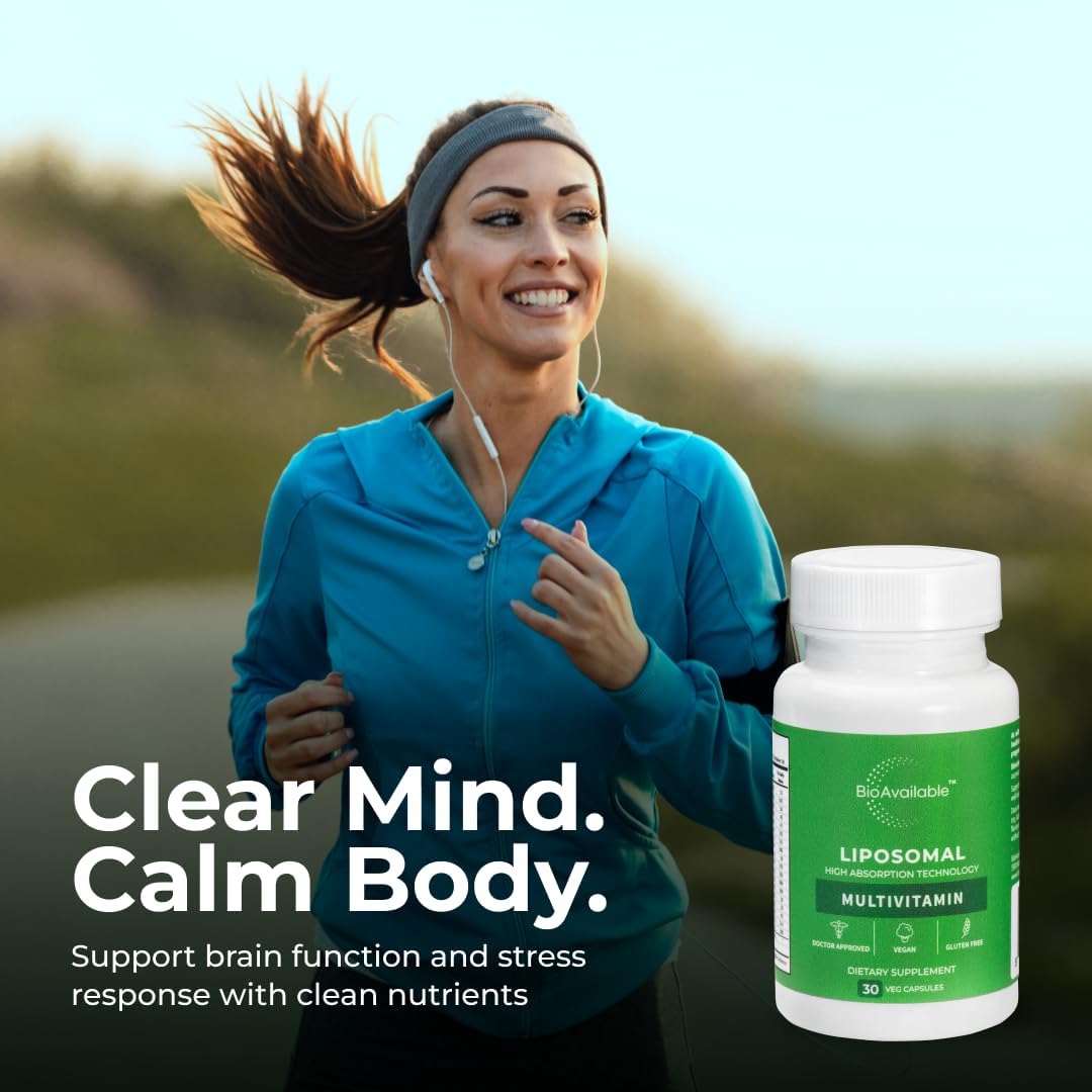 Cápsula multivitamínica liposomal biodisponible | 30 Cápsulas | Abs...