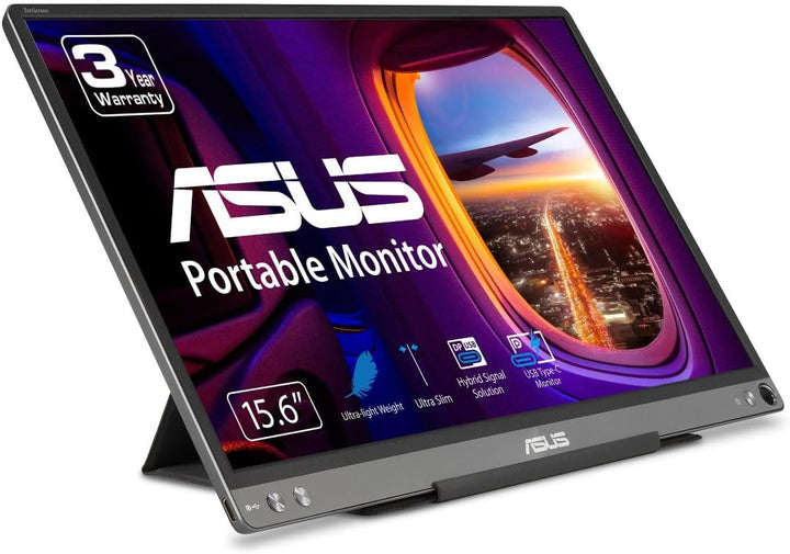 ASUS ZenScreen Monitor USB portátil de 15.6 pulgadas 1080P (MB16ACE...