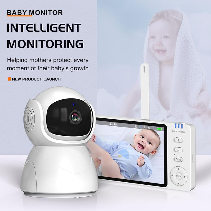 Monitor inteligente para bebés 720P pantalla LCD de 50
