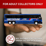 Iconic Replicas 2001 MCI D4000 Entrenador Greyhound Blue