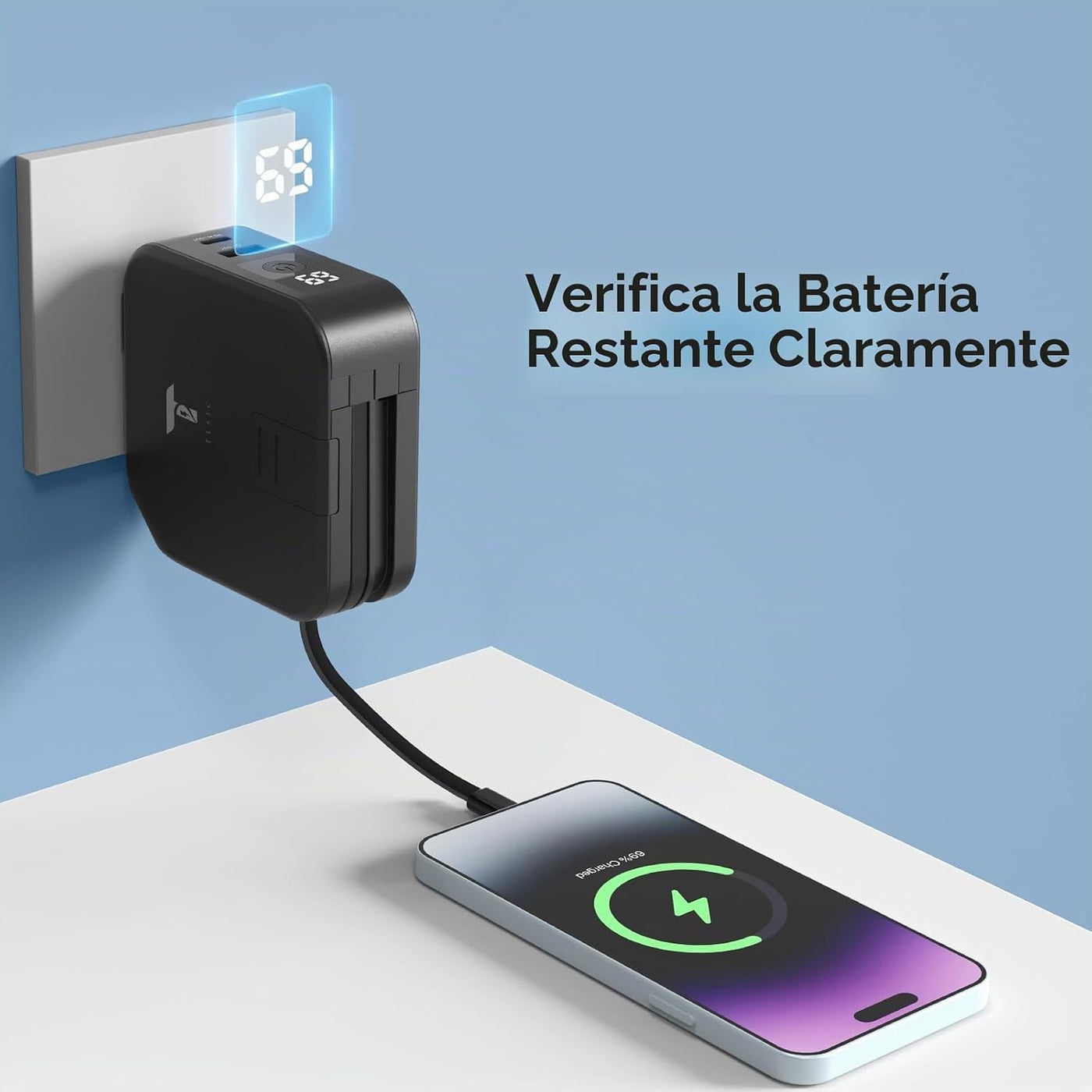 Powerpack Universal 5 en 1 Banco de Energía de Viaje - para Paquete...