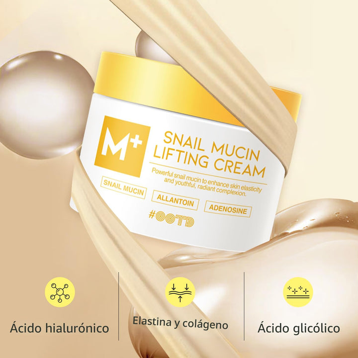 #OOTD Crema hidratante de mucina de caracol para cara, lifting e hi...