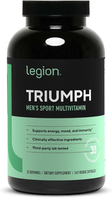 Suplemento diario multivitamínico Legión Triumph, vitaminas y miner...