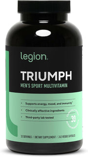 Suplemento diario multivitamínico Legión Triumph, vitaminas y miner...