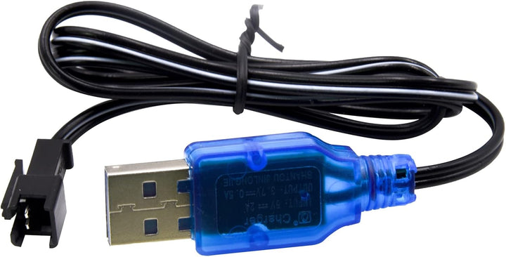 Blomiky Paquete de 2 cables de carga USB de 37 V con