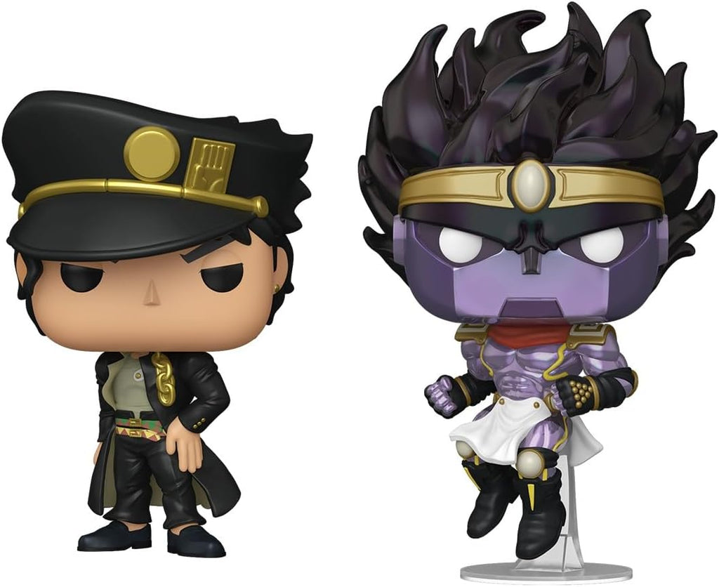 Funko POP! Animación: JoJo's - Jotaro & Star Platinum - Exclusivo de Amazon
