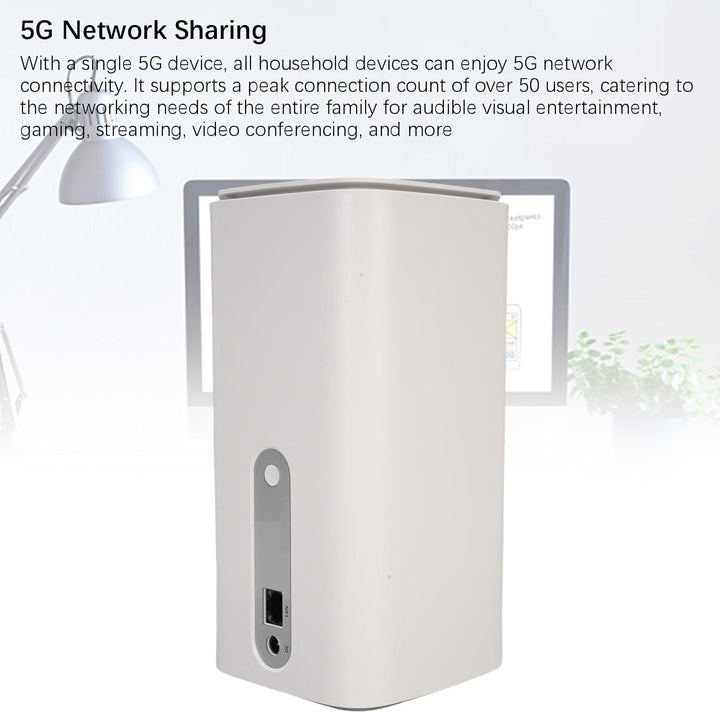 Router 5G CPE con ranura para tarjeta SIM, 4.67Gbps de alta velocid...