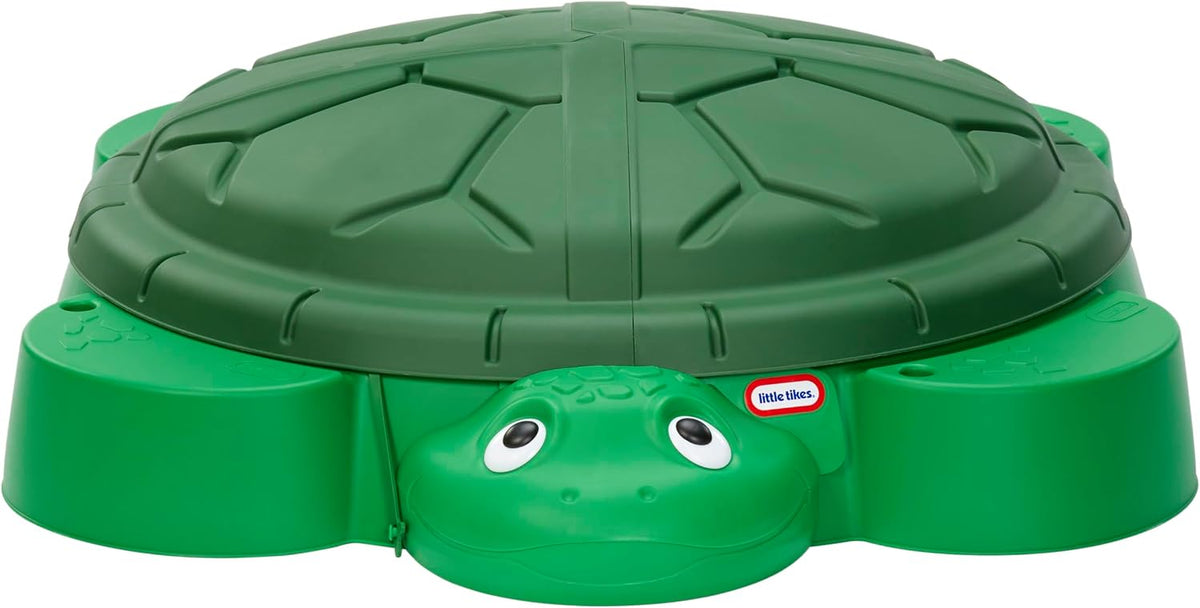 Little Tikes Caja de Arena con Forma de Tortuga, para Niños y Niñas de 1 a 6 Años