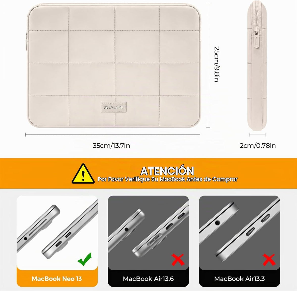 EooCoo Funda para MacBook Neo de 13 pulgadas modelo A3404 2026 con...