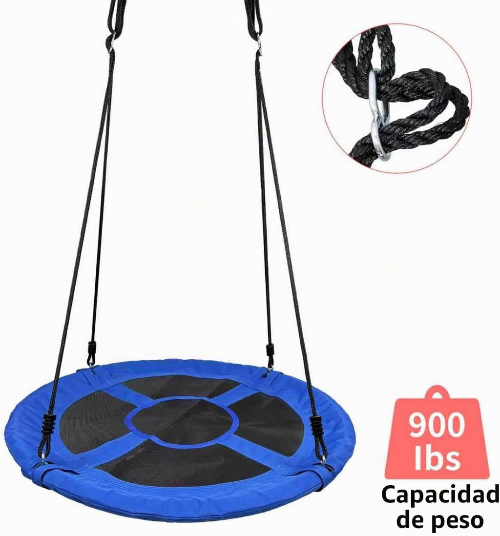 Columpio de árbol,Columpio volador platillo 40 pulgadas para niños,900D