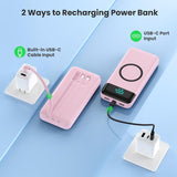 Cargador portátil inalámbrico 40800mAh para iPhone con 3 cables inc...