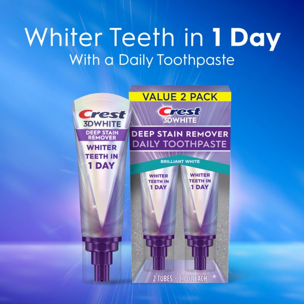 Crest 3DWhite Brilliance - Pasta de dientes para eliminar