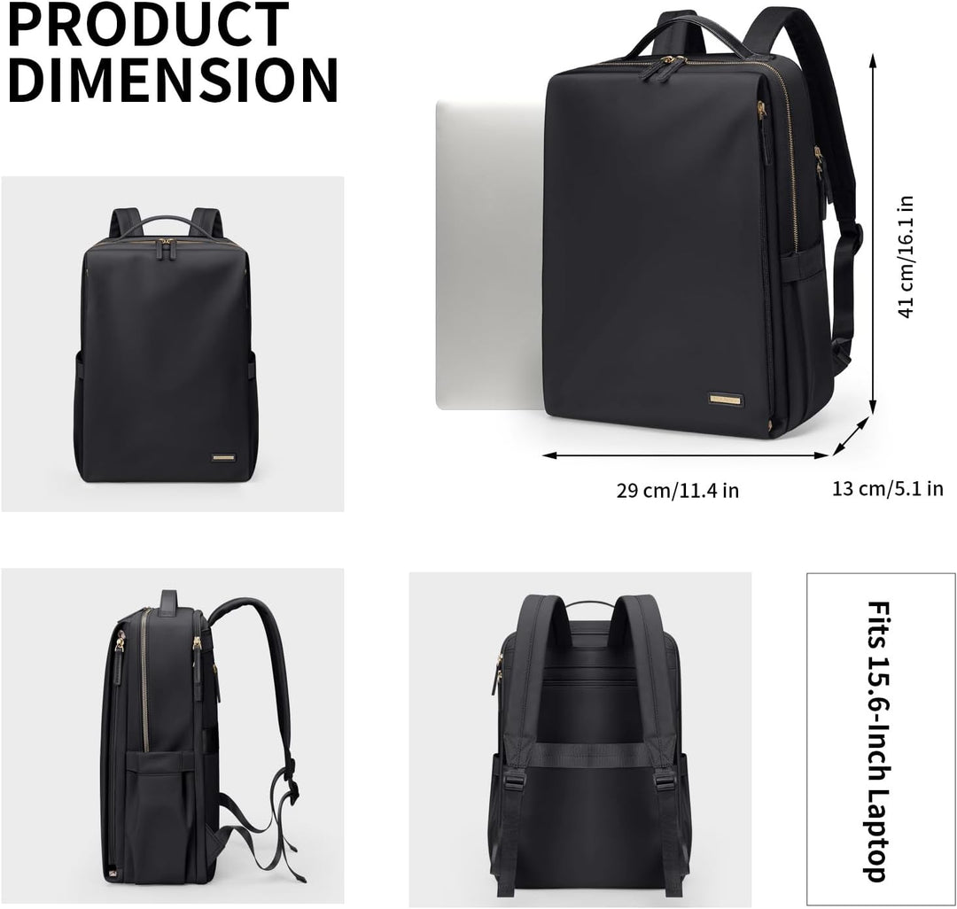 GOLF SUPAGS Elegante mochila para computadora portátil para mujer,...