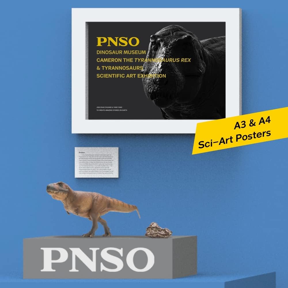 Serie de Museos de Dinosaurios PNSO: Cameron el Tiranosaurio Rex