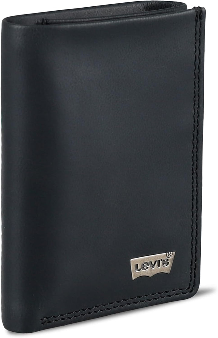 Levi's Billetera triple RFID para hombre, elegante y delgada, i...
