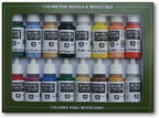 Vallejo Basic Colors - Juego de pintura acrílica de Estados Unidos, 16