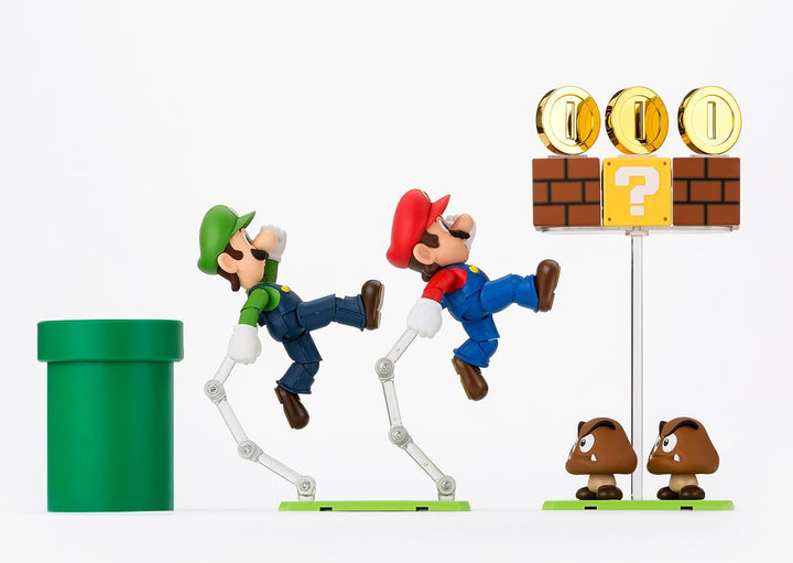 TAMASHII NATIONS - Super Mario - Figura de acción de Super Mario Pl...