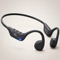 MRYTKY Auriculares de conducción ósea, auriculares de oreja abierta Bluetooth5.4 con micrófono, auriculares inalámbricos de 10 horas de reproducción, auriculares deportivos impermeables adecuados para