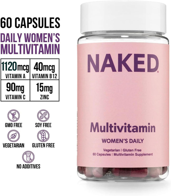 Multivitamínico diario para mujeres \u2013 Vitaminas A, C, E, selen...