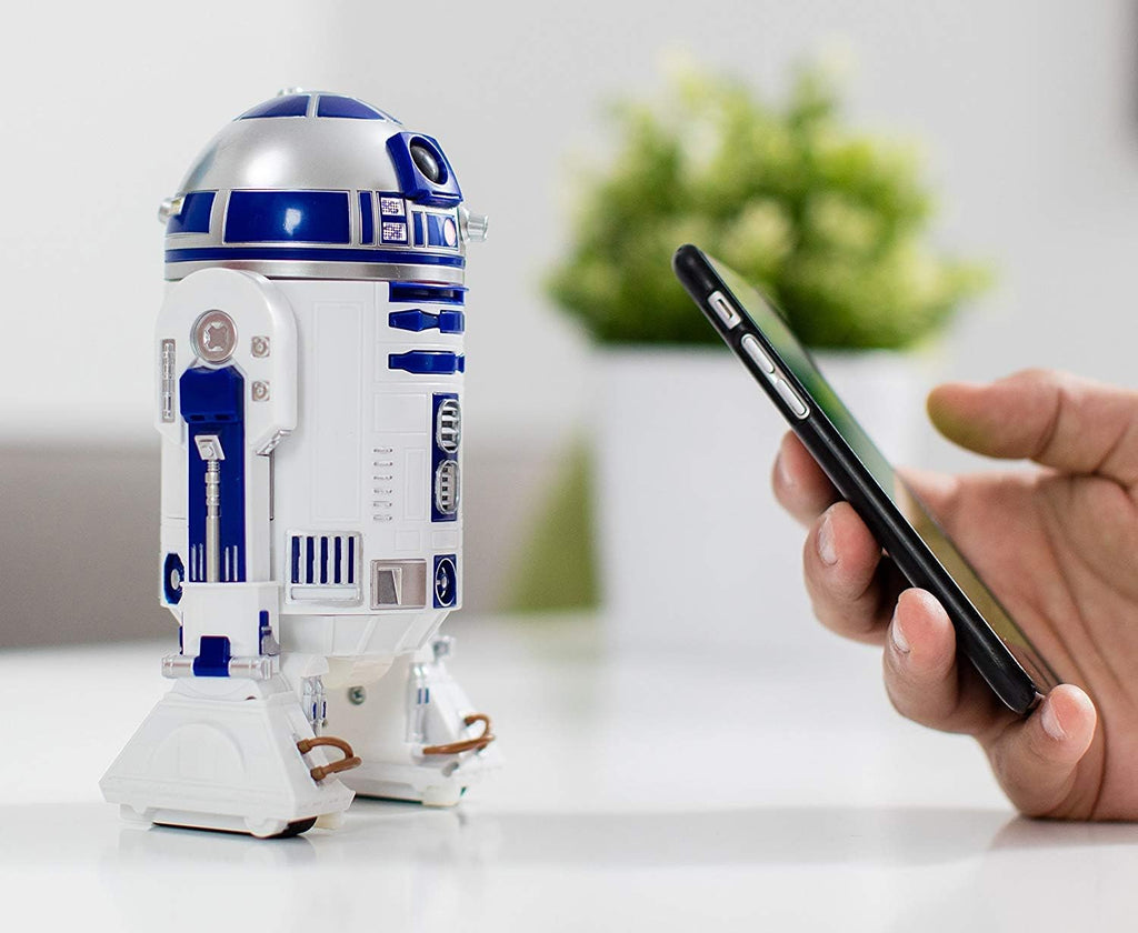 Sphero R201ROW Star Wars R2D2 Droide Controlado por Aplicación Blanco/Azul