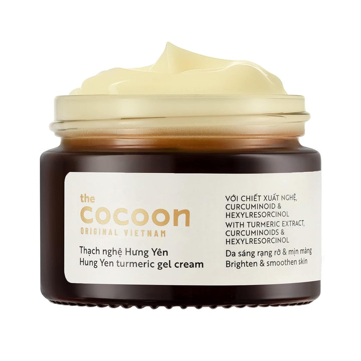 Cocoon Hung Yen - Crema de gel de cúrcuma con niacinamida + cúrcuma...