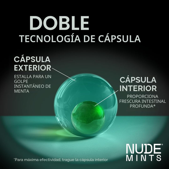 NUDE Mentas respiratorias para el mal aliento - Paquete variado | A...