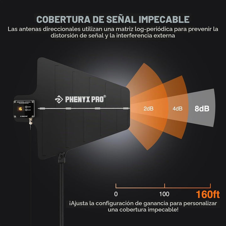 Phenyx Pro PAS-225X - Paquete de sistema de distribución de antena...