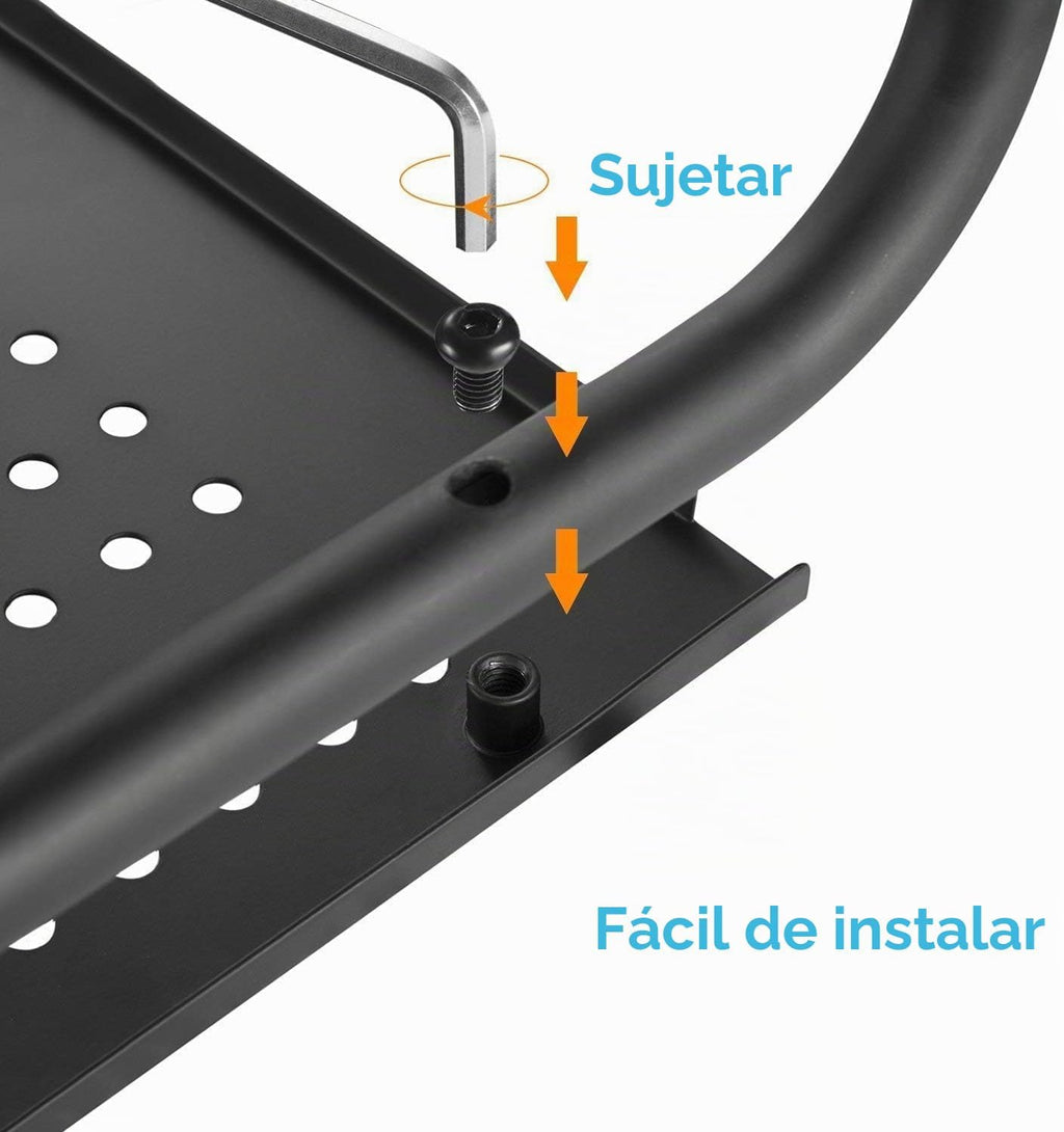 HUANUO Elevador de monitor para escritorio, soporte para laptop con estante