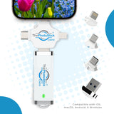 ThePhotoStick® Omni - Unidad flash USB de 64 GB y memoria extraíble...