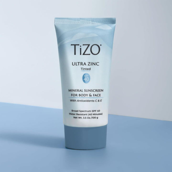 TIZO Protector solar de cara corporal Ultra Zinc Tinted