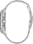 Reloj analógico para hombre de Guess con correa de acero inoxidable