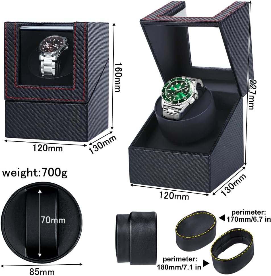 Cargador/Automatizador único para reloj automático, motor japonés, alimentado por batería/AC