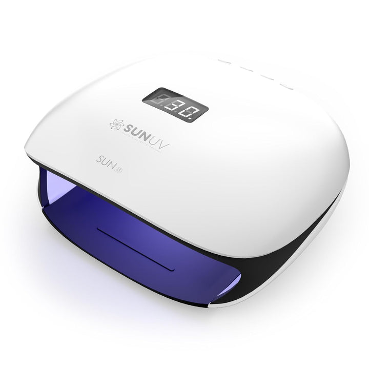 SUNUV Lámpara de uñas UV LED, luz UV para esmalte de uñas de gel co...