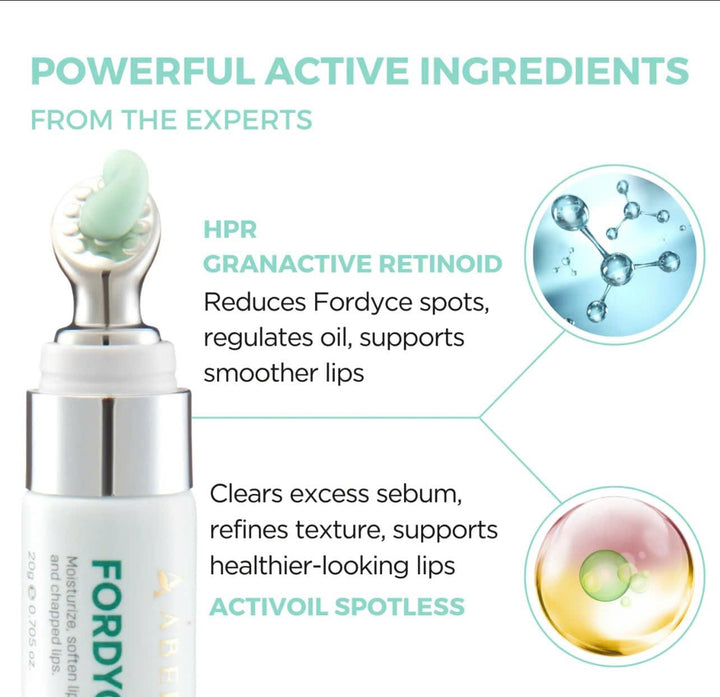 Crema Abera Fordyce \u2013 Fórmula avanzada con HPR (retinoides de...