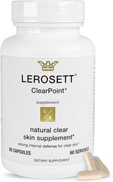 Gunilla Of Sweden LEROSETT ClearPoint - Pastillas antiacné, supleme...