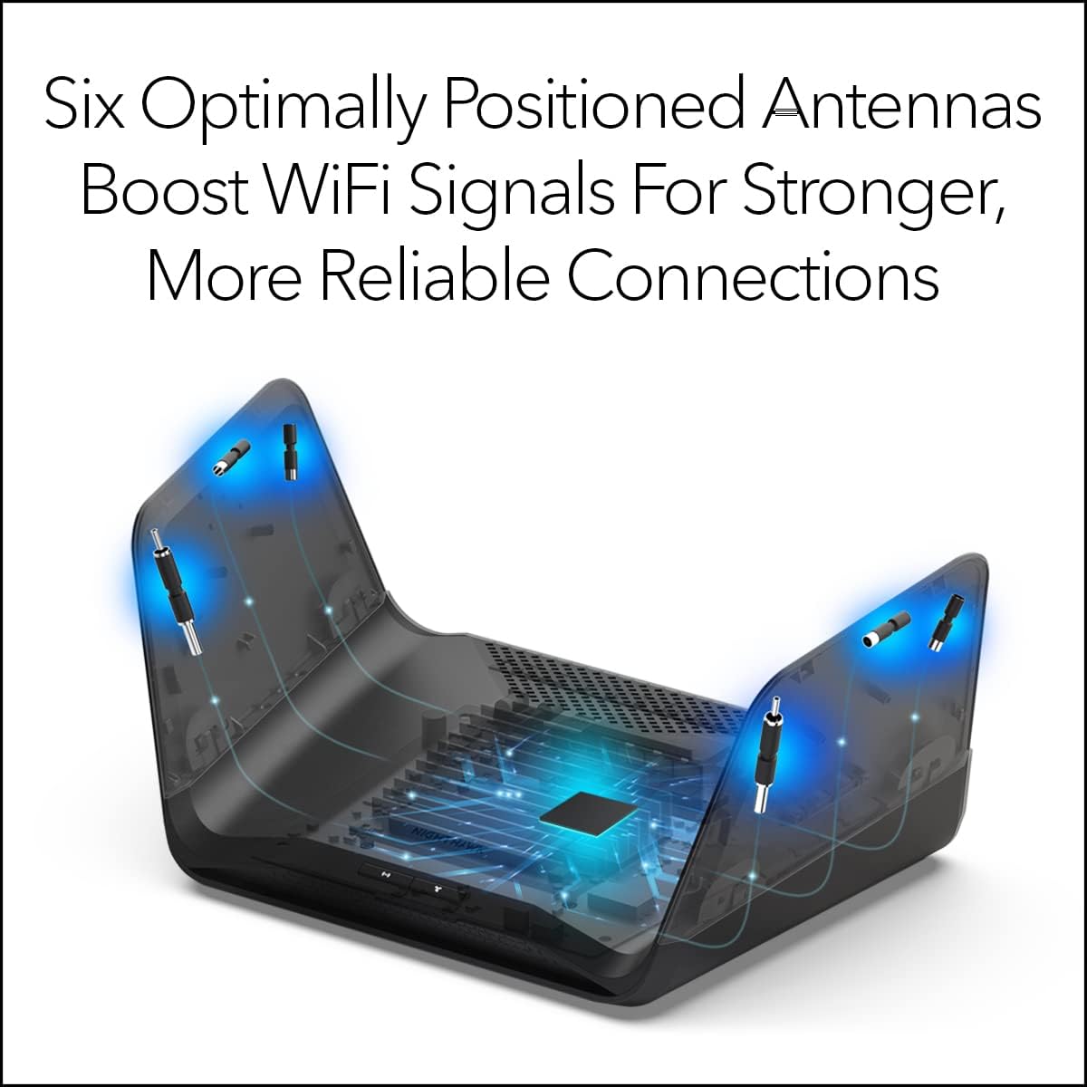 NETGEAR Router WiFi 6E de tres bandas Nighthawk (RAXE300) - Caracte...