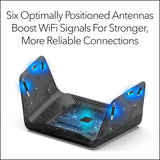 NETGEAR Router WiFi 6E de tres bandas Nighthawk (RAXE300) - Caracte...