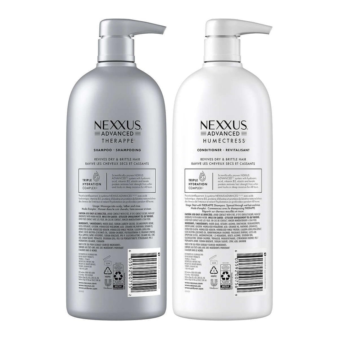Nexxus THERAPPE and HUMECTRESS Champú y acondicionador de hidrataci...