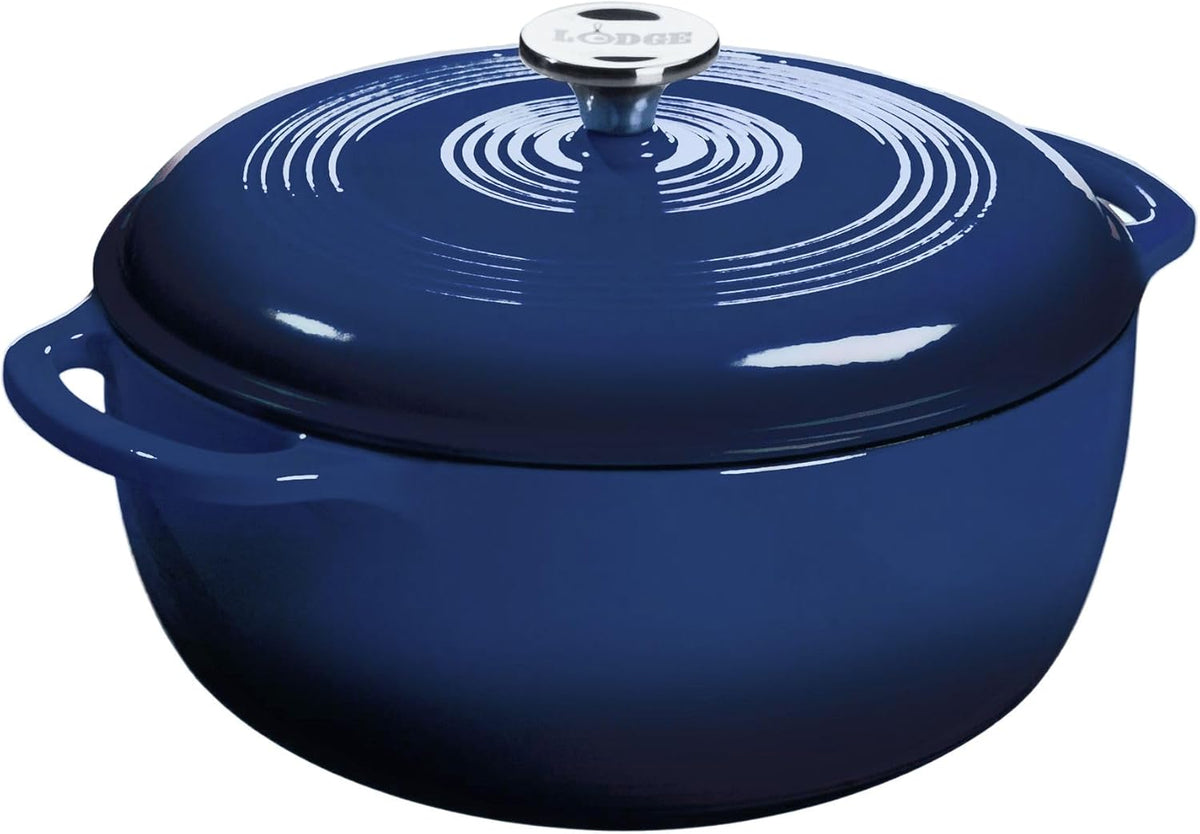 Lodge Essential - Horno holandés de hierro fundido esmaltado