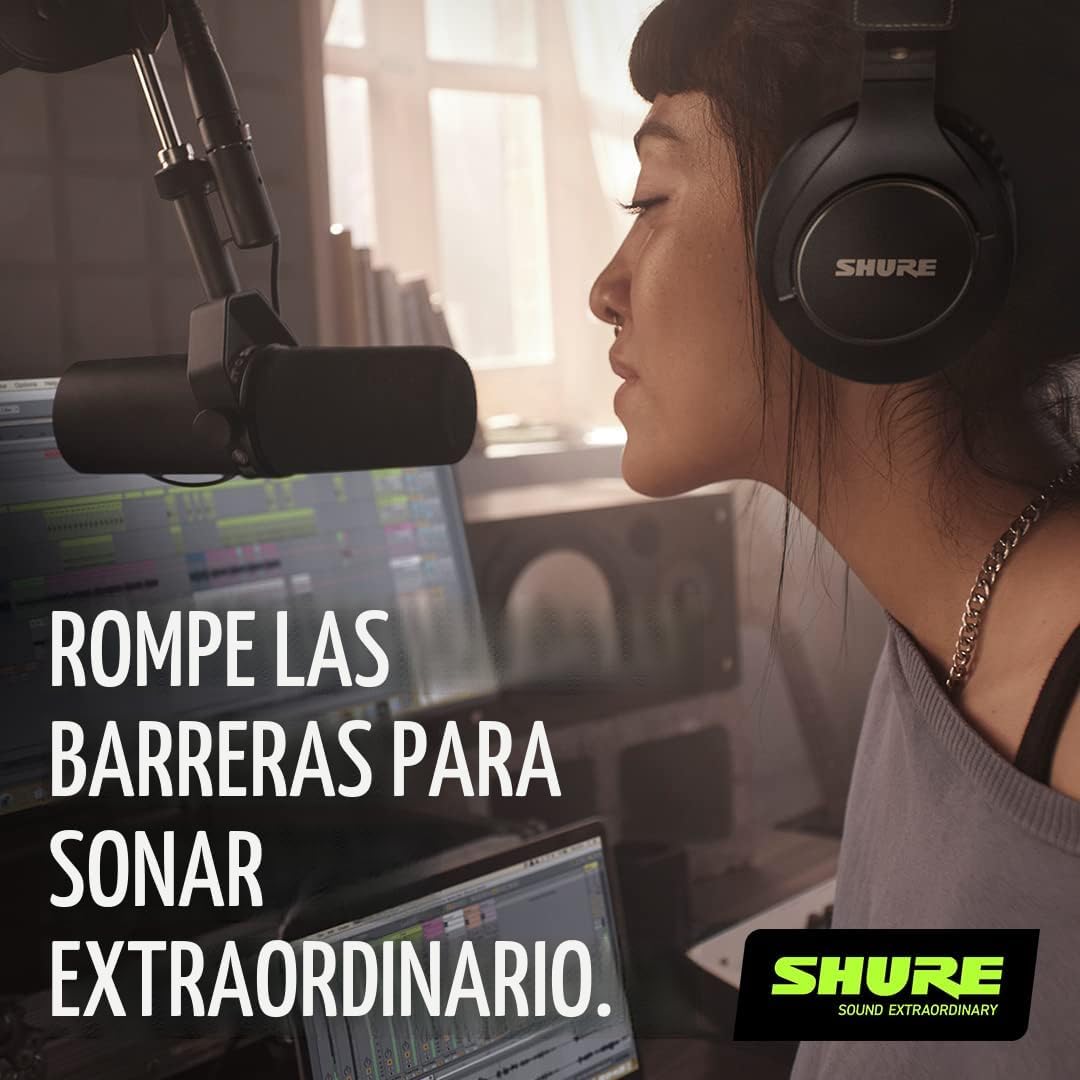 Shure SM7B Micrófono dinámico vocal \u2013 Micrófono de estudio XLR...