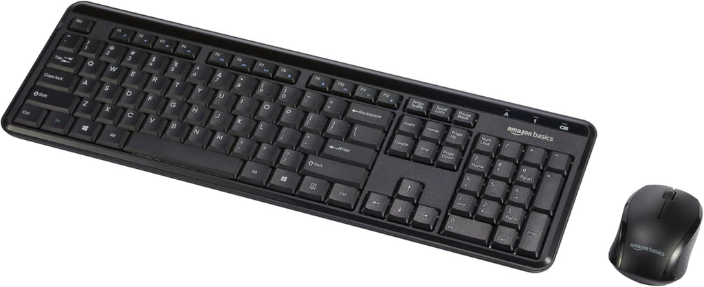Amazon Basics Combo de teclado y mouse inalámbricos de 24