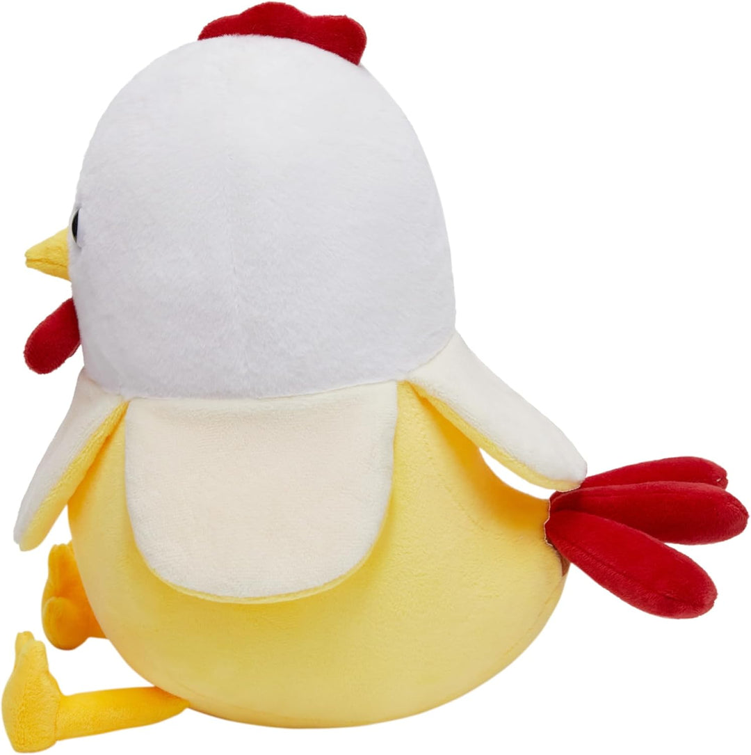 Yulefly Almohada de felpa de pollo y plátano 11 pulgadas