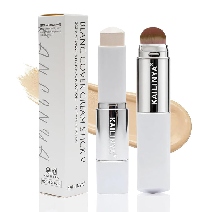 Base de maquillaje coreana que cambia de color 2 en 1, resistente a...