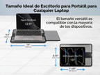 EHO Almohadilla de regazo para laptop – Almohadilla de soporte para laptop con bandeja