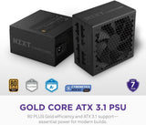 NZXT C1000 Gold Core - Fuente de alimentación ATX 3.1 de 1000 W, 80...