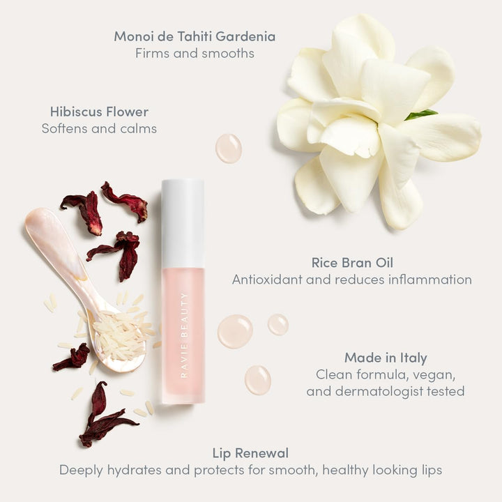 Ravie Beauty Aceite de tratamiento para renovación de labios, suero...