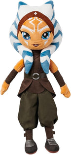 Disney Store Muñeca de peluche oficial de princesa, Ahsoka de Star Wars: Ahsoka