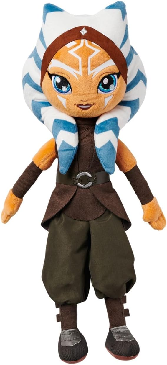 Disney Store Muñeca de peluche de princesa, Ahsoka de Star Wars: Ah...